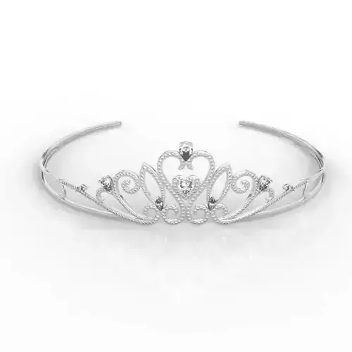 Luxury Bridal Crown Headpiece 