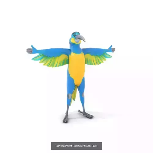 Whimsical Toon Adventure Pack 3D Model Collection