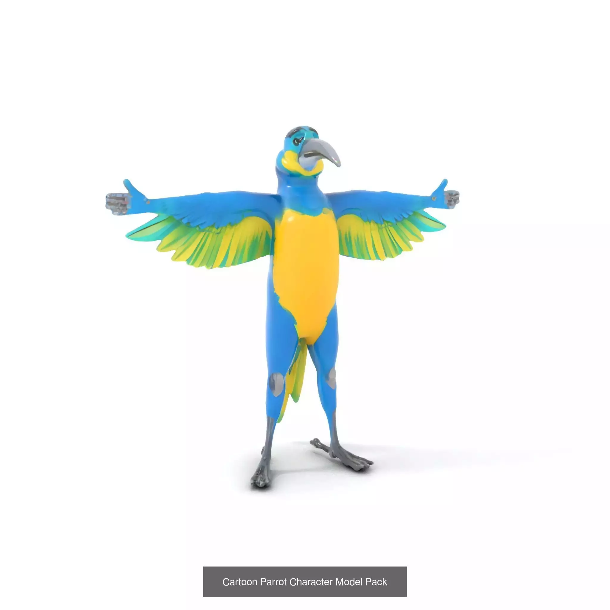 Whimsical Toon Adventure Pack 3D Model Collection_0