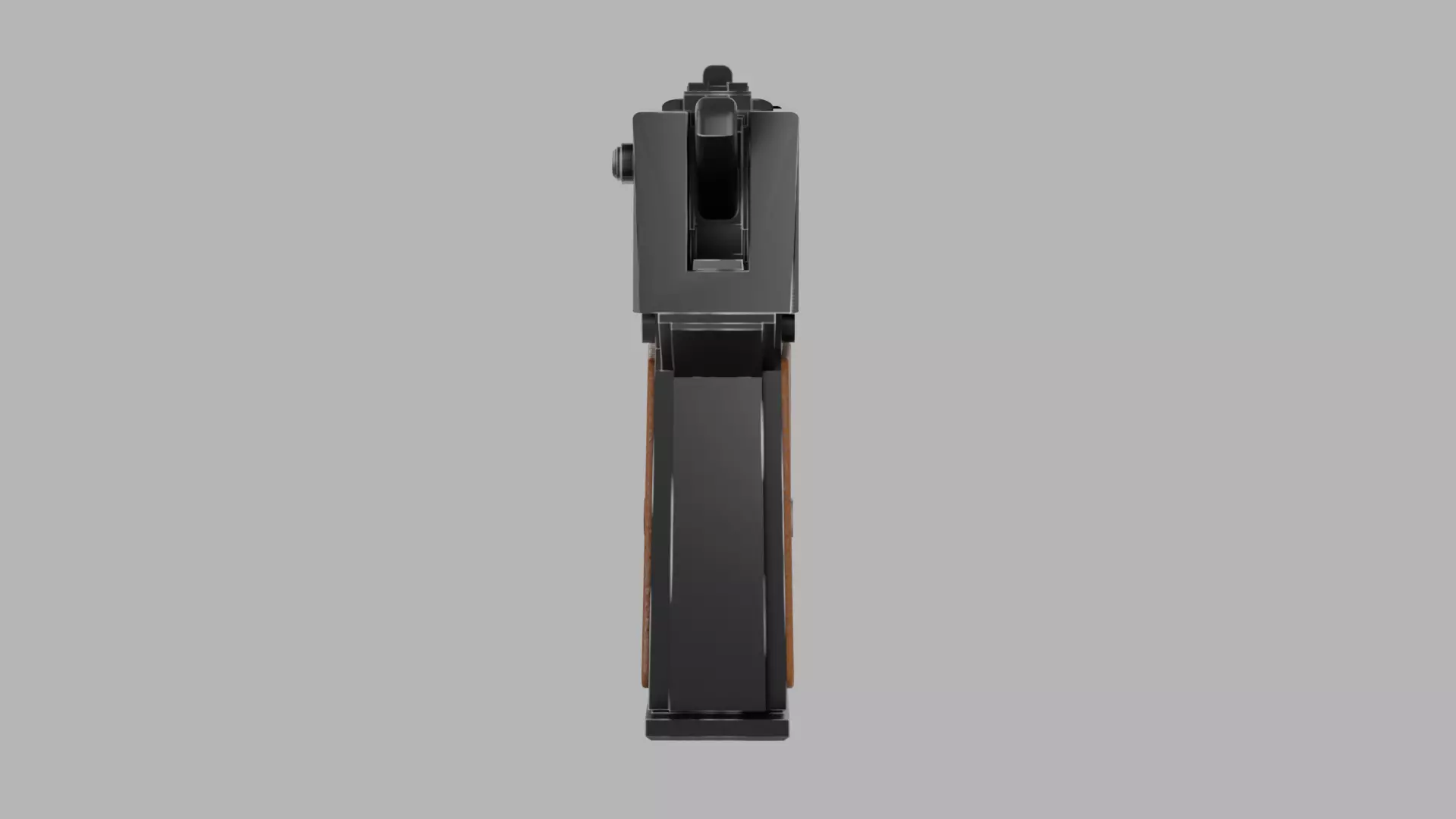 MID POLY GUN MODEL  Low-poly 3D model_5