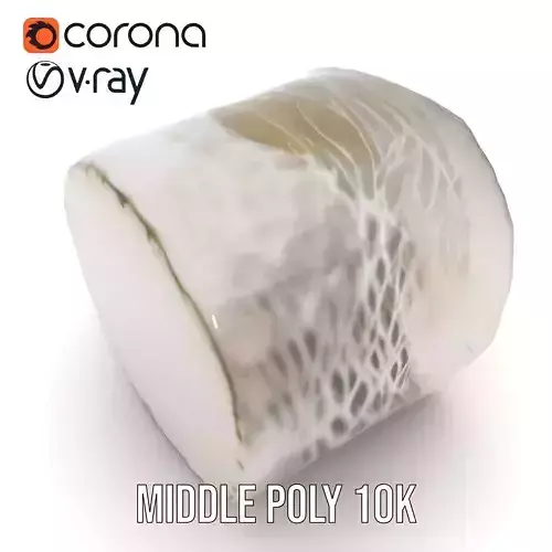Realistic Sushi Roll Model Pack Low-poly 3D model 5