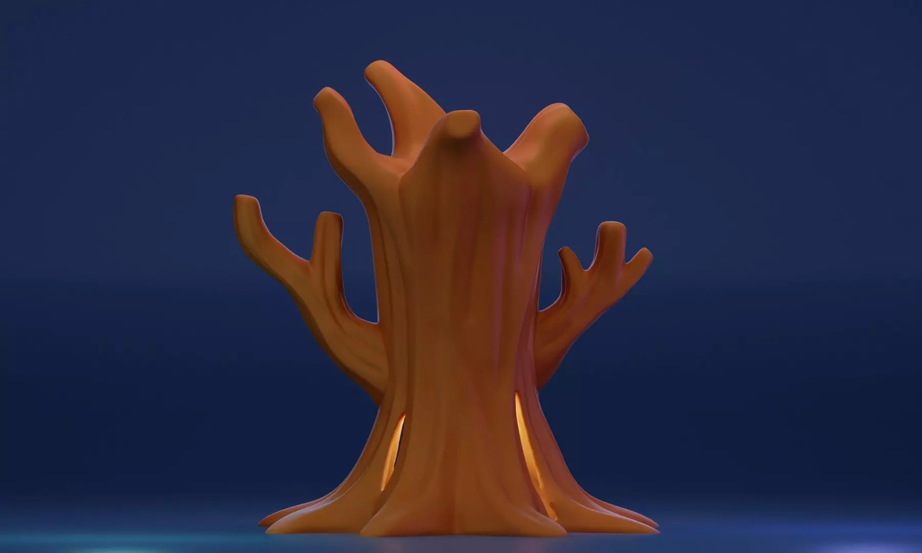 Spooky Monster Tree 3D Print Model 3D print model_4