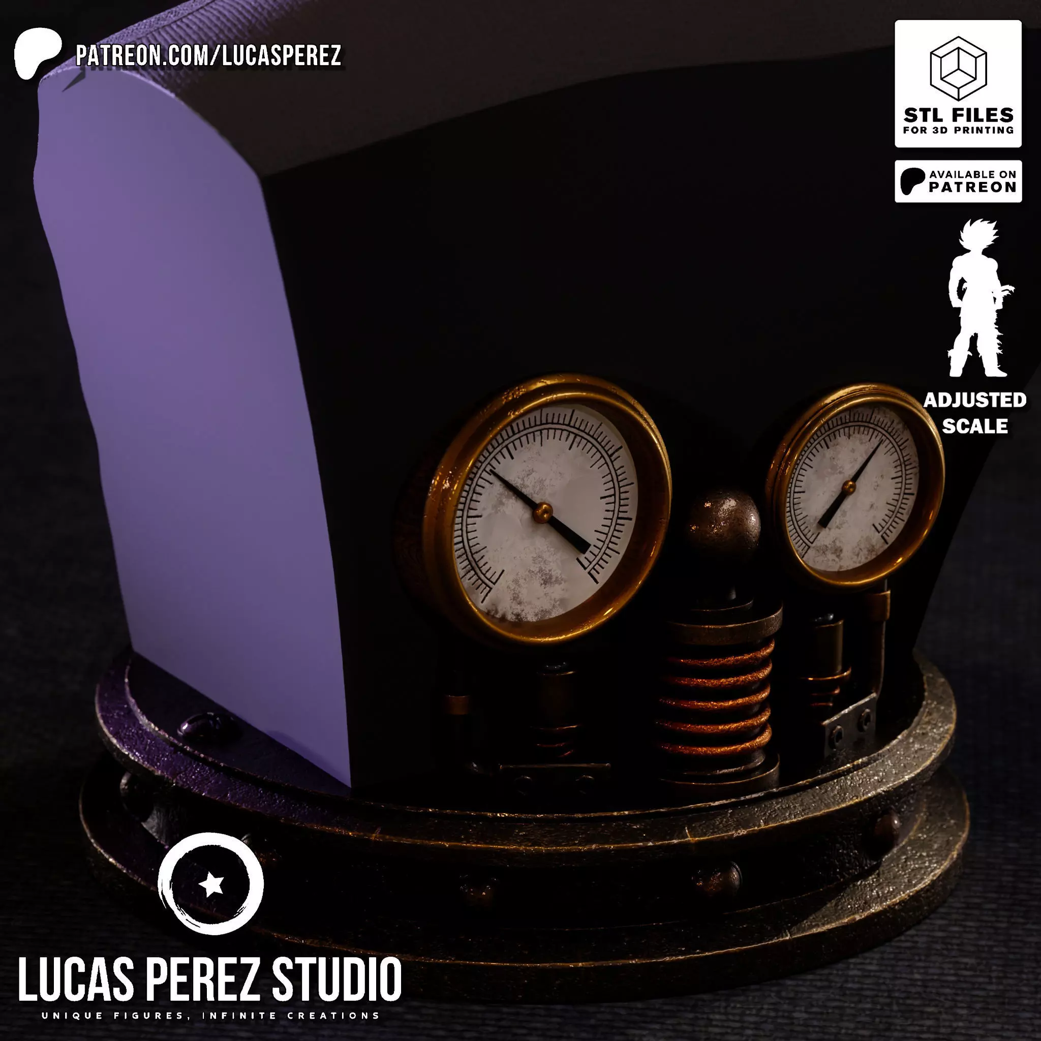 FRANKENSTEIN BUST 3D print model_18