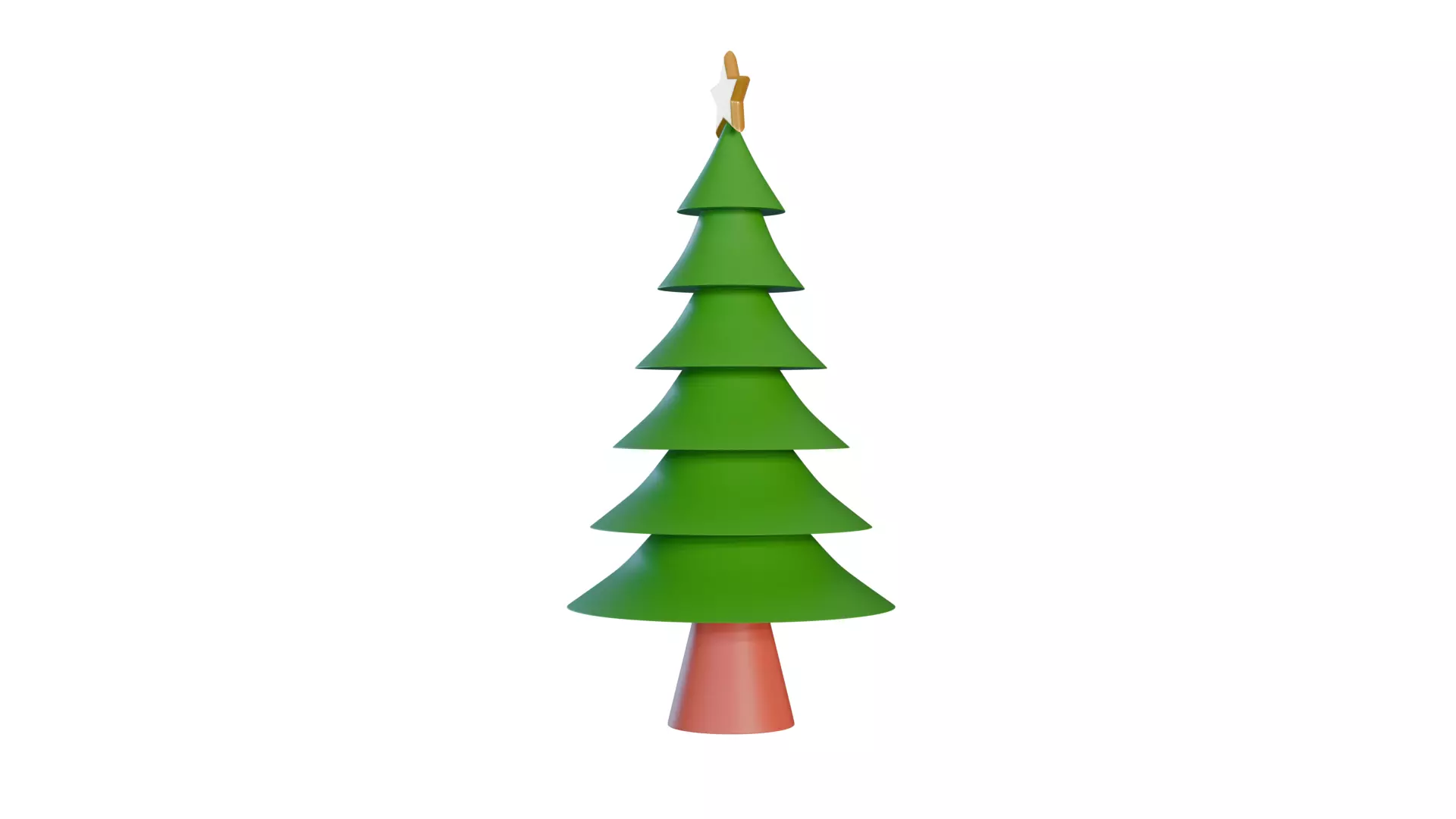 Christmas Tree 3D print model_3
