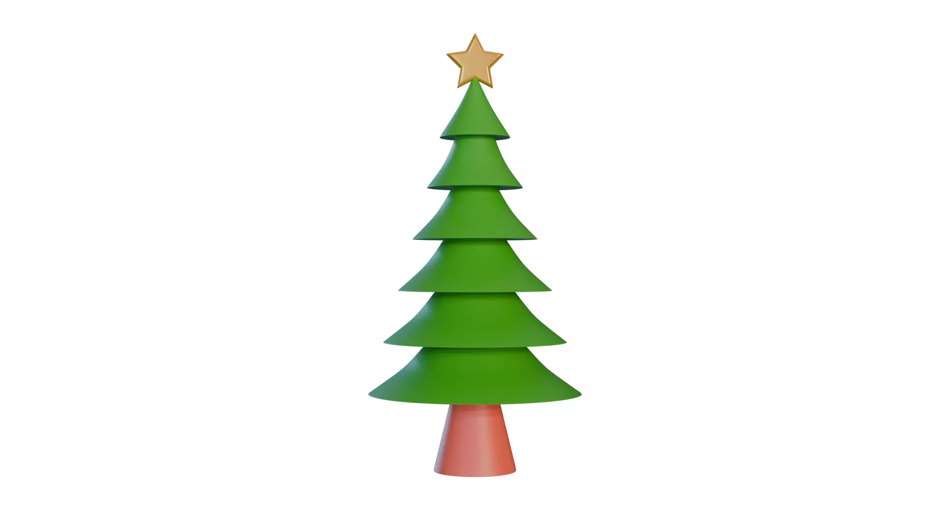 Christmas Tree 3D print model_1