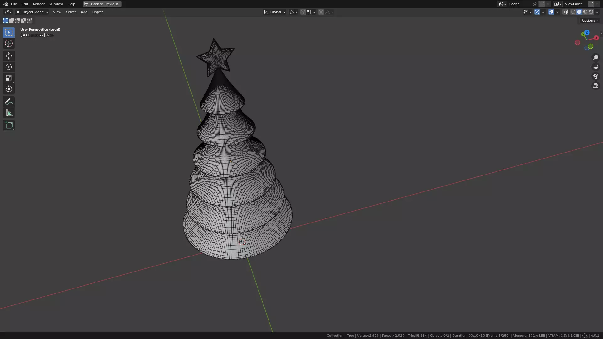 Christmas Tree 3D print model_11