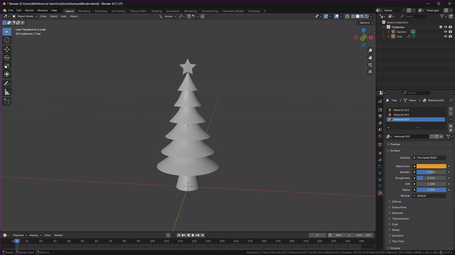 Christmas Tree 3D print model_4