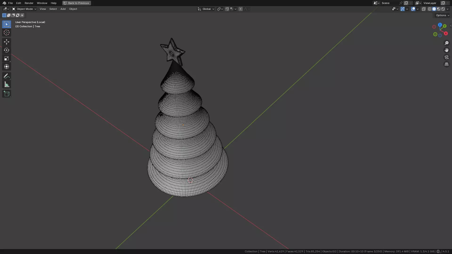 Christmas Tree 3D print model_12