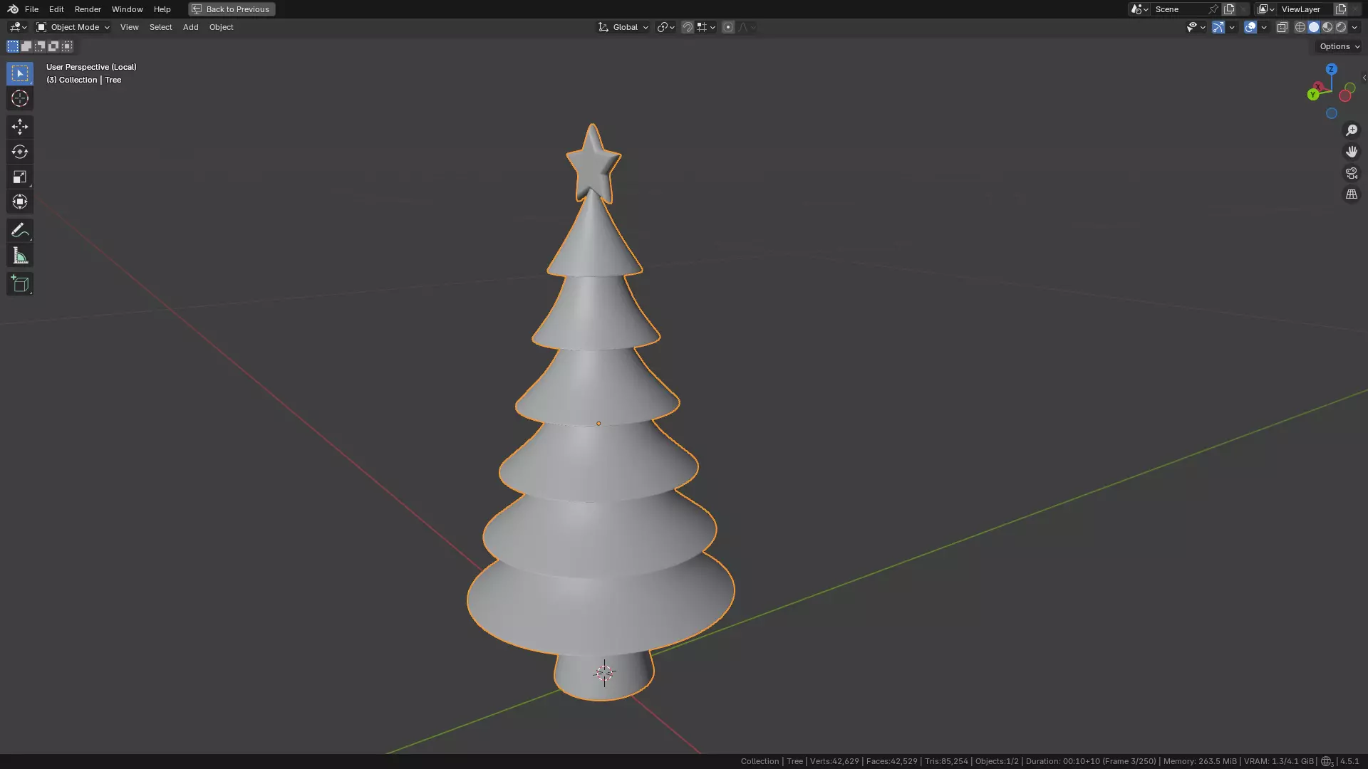Christmas Tree 3D print model_14