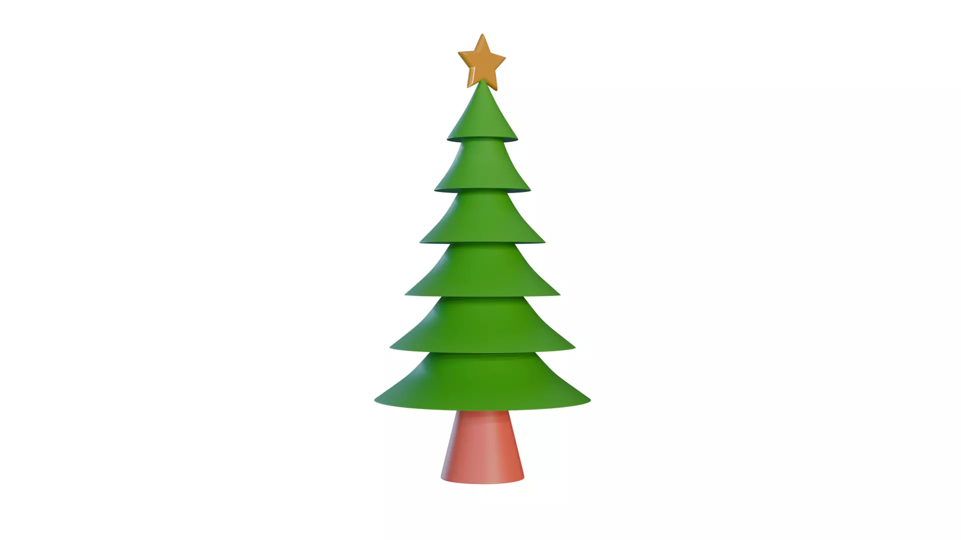 Christmas Tree 3D print model_2