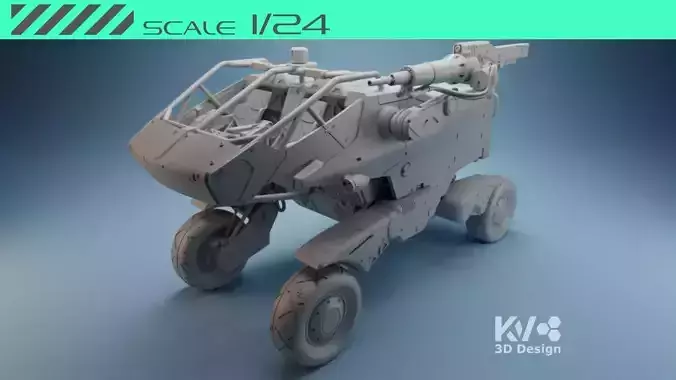 KV-Death Stranding-Pickup Off-Roader Armored
