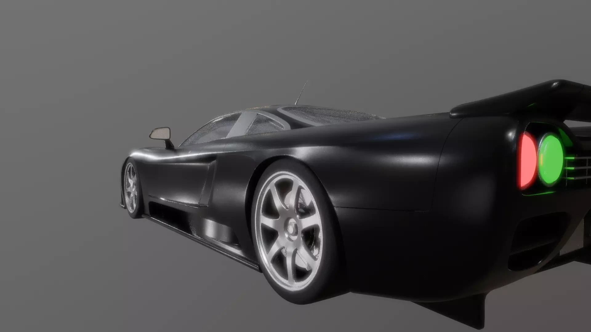 Race car 3D model_2