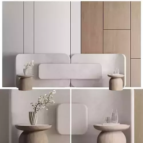 Headboard Wall Panel Composition 22