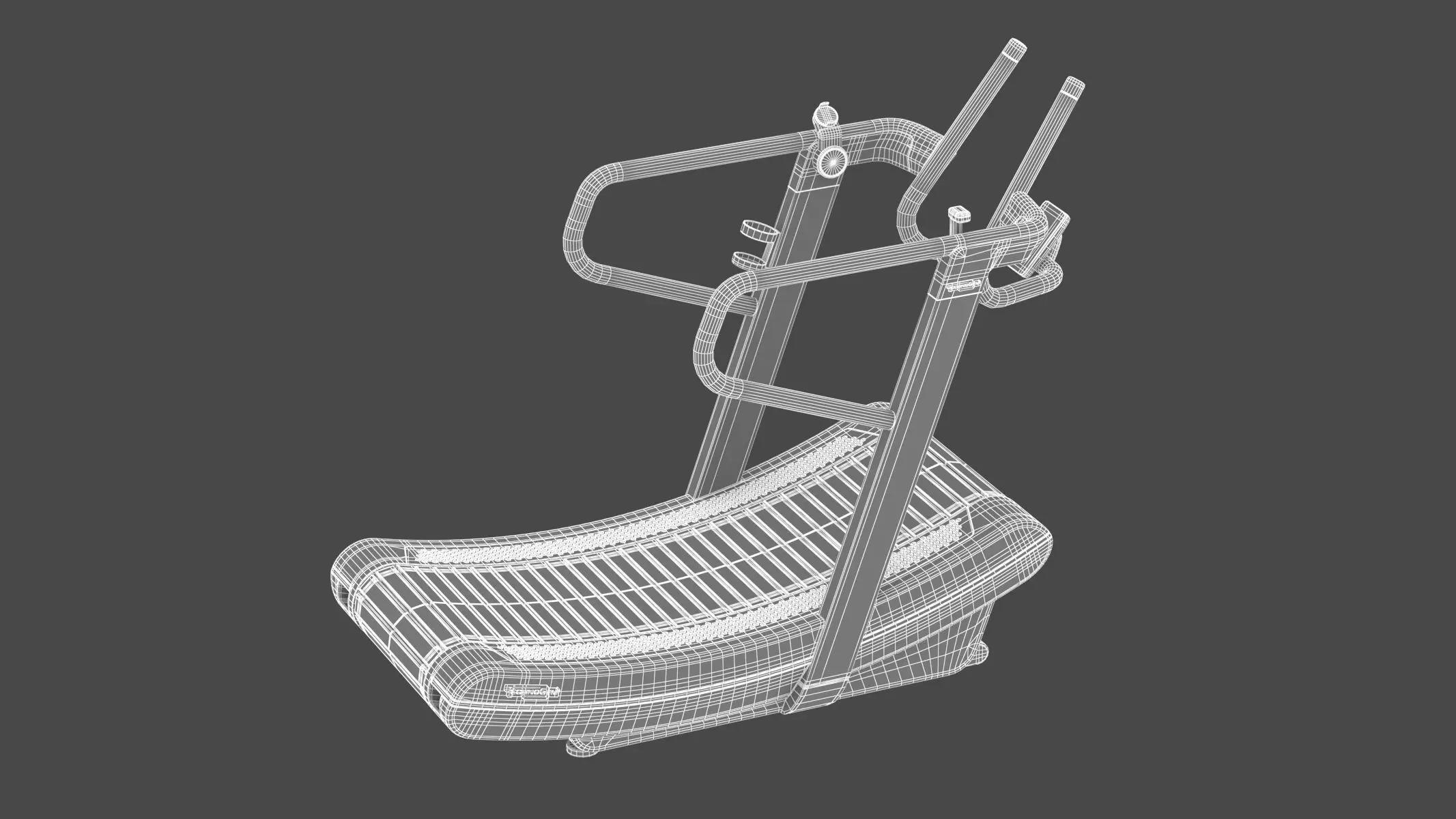 Technogym Treadmill Skillmill 3D model_1