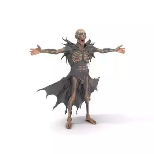 Horror Skeleton Creature Model Pack