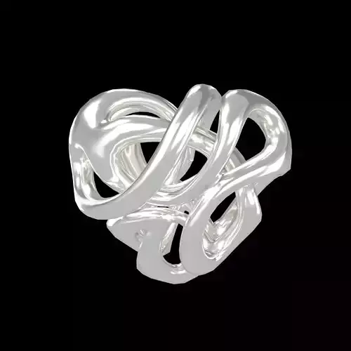 Abstract Heart Shape v2 001