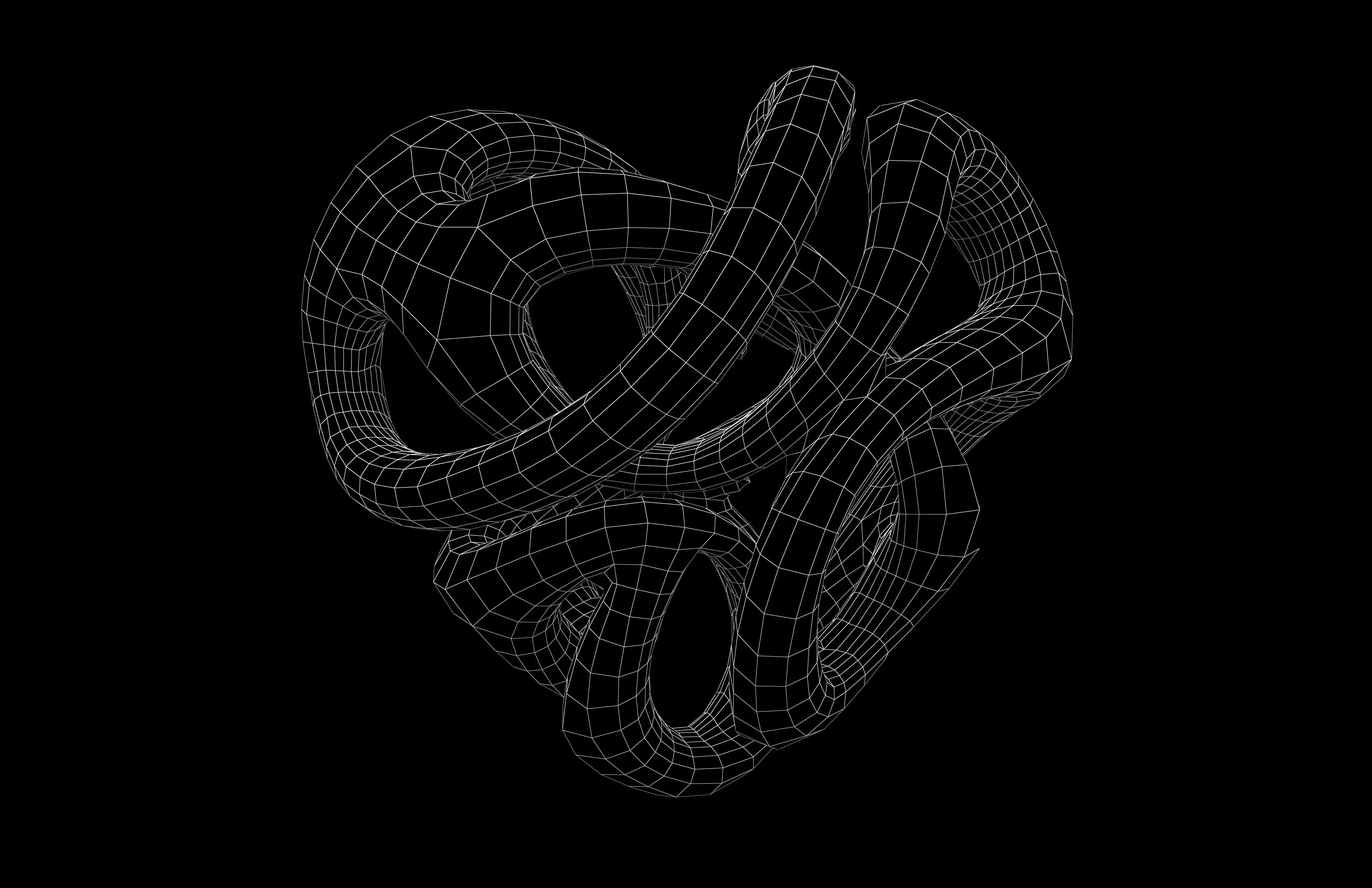 Abstract Heart Shape v2 001 Low-poly 3D model_5