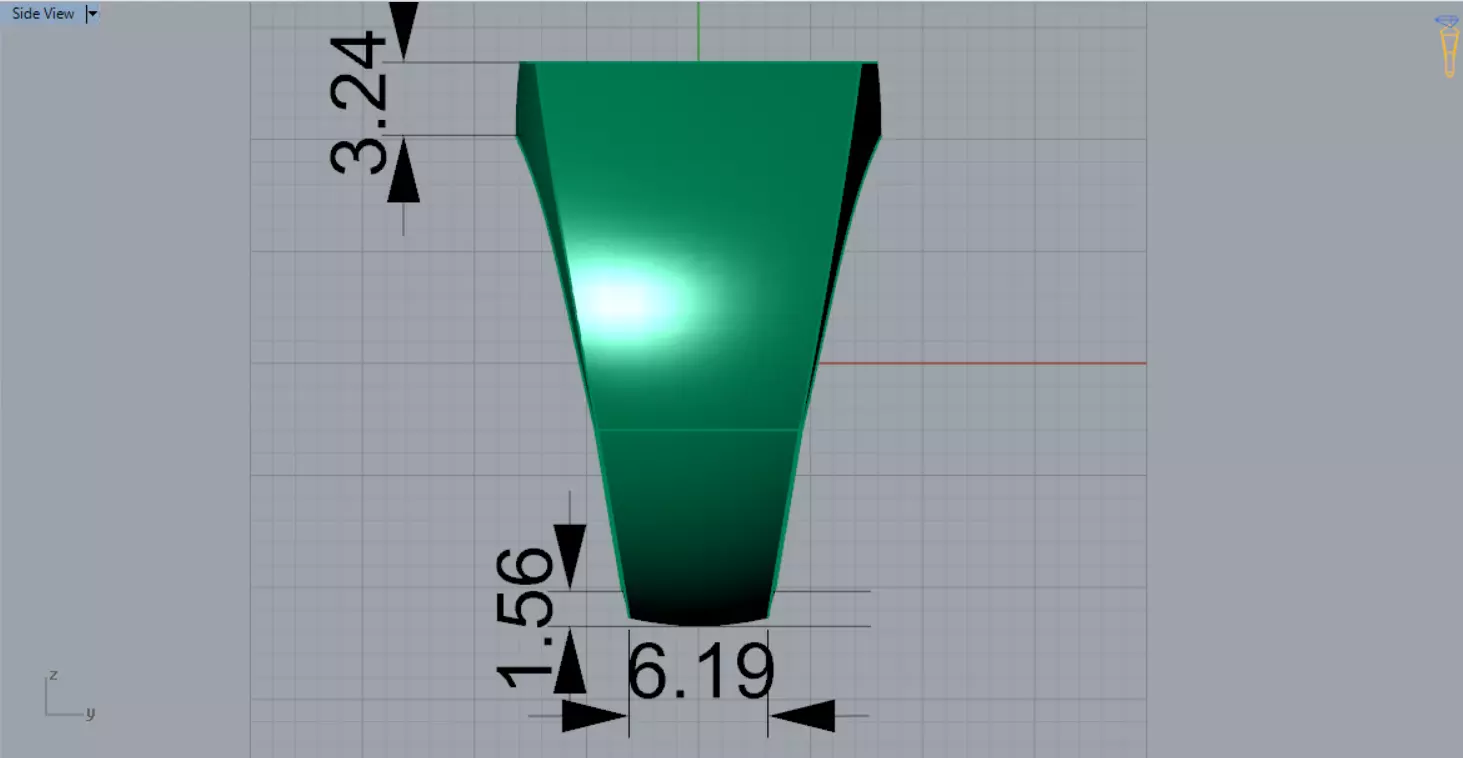 Man Gold Signet STL Ring with Onyx Stone Model mr0246 3D print model_12