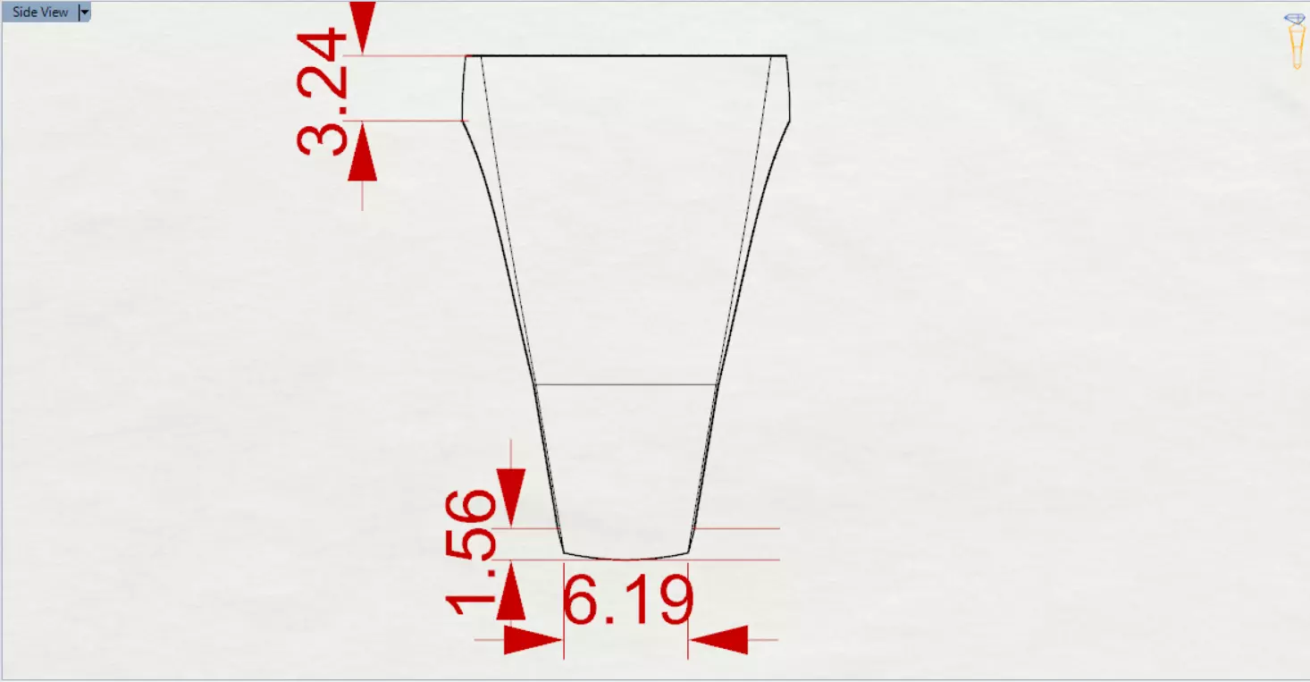 Man Gold Signet STL Ring with Onyx Stone Model mr0246 3D print model_25