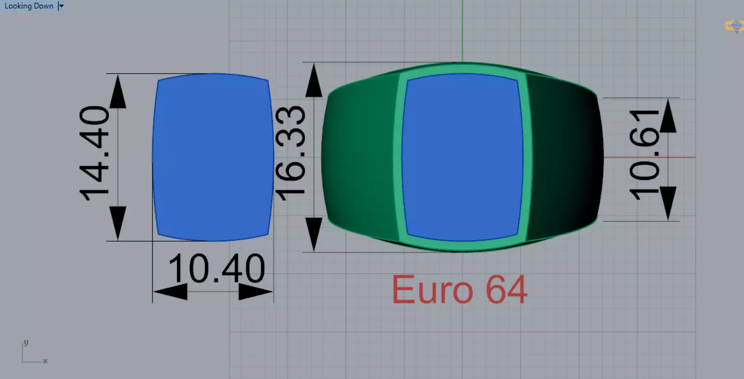 Man Gold Signet STL Ring with Onyx Stone Model mr0246 3D print model_10