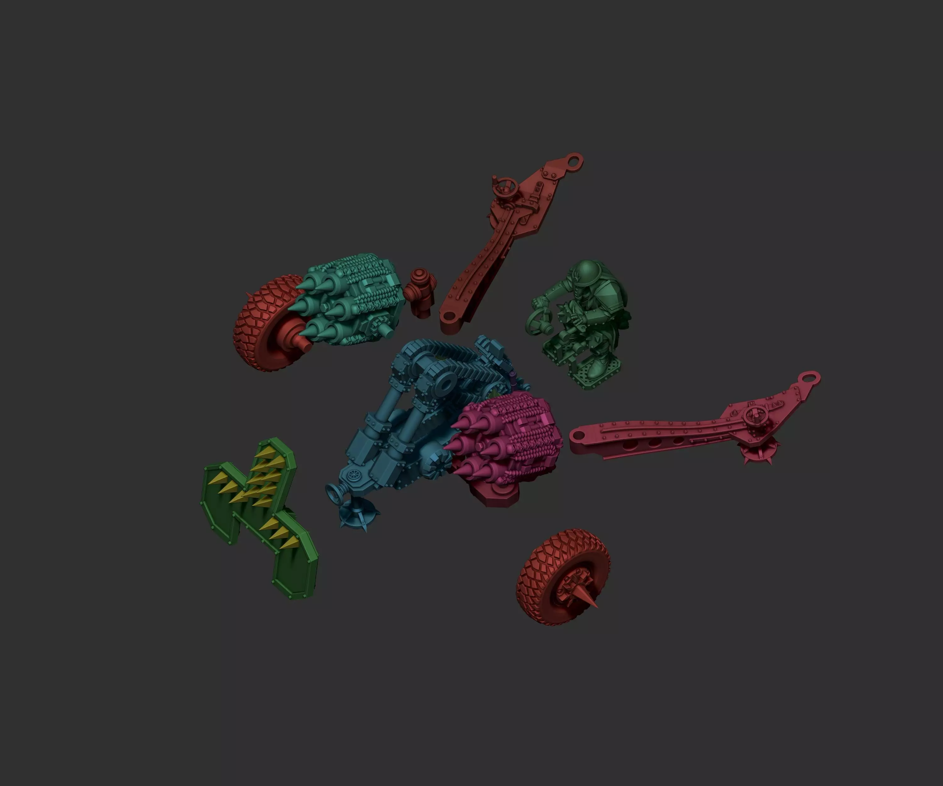 Traitor mobine batery 3D print model_10