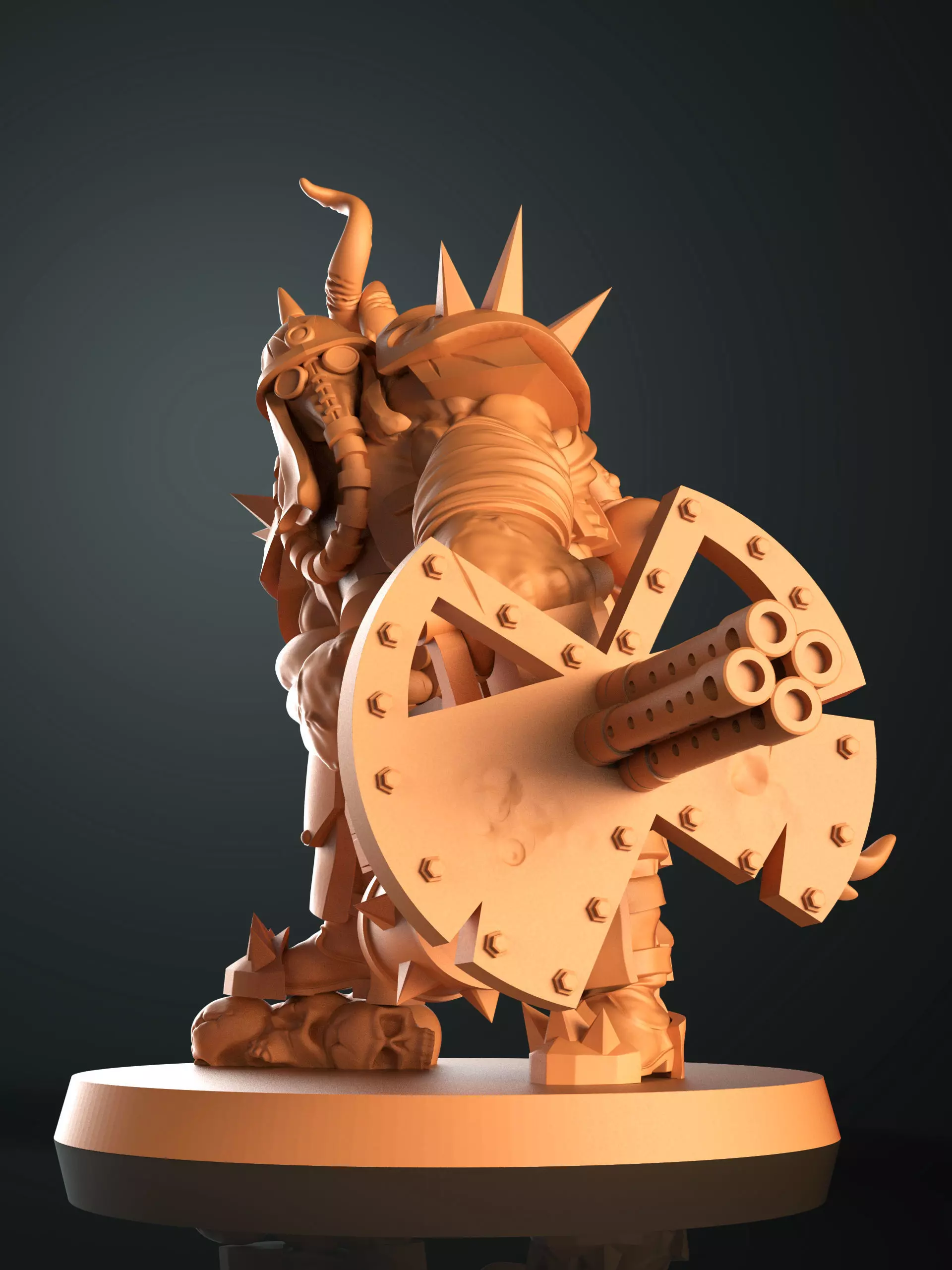 Traitor support Ogres x3 3D print model_17