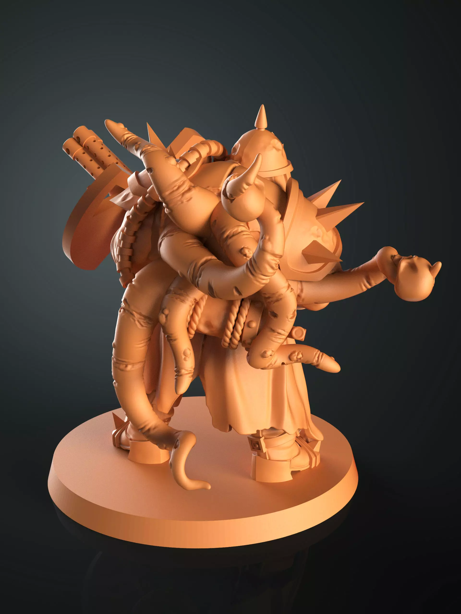 Traitor support Ogres x3 3D print model_9