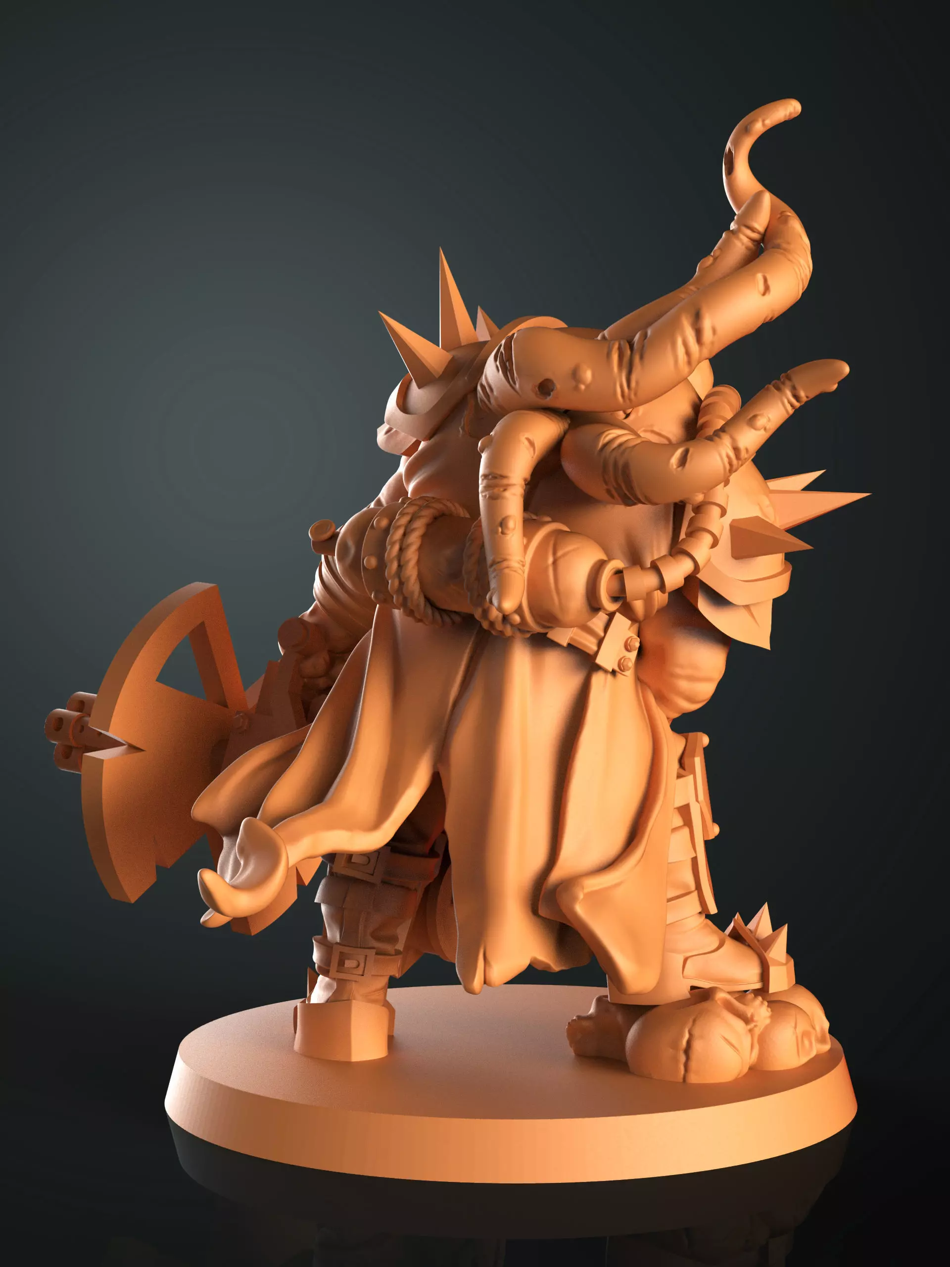 Traitor support Ogres x3 3D print model_15