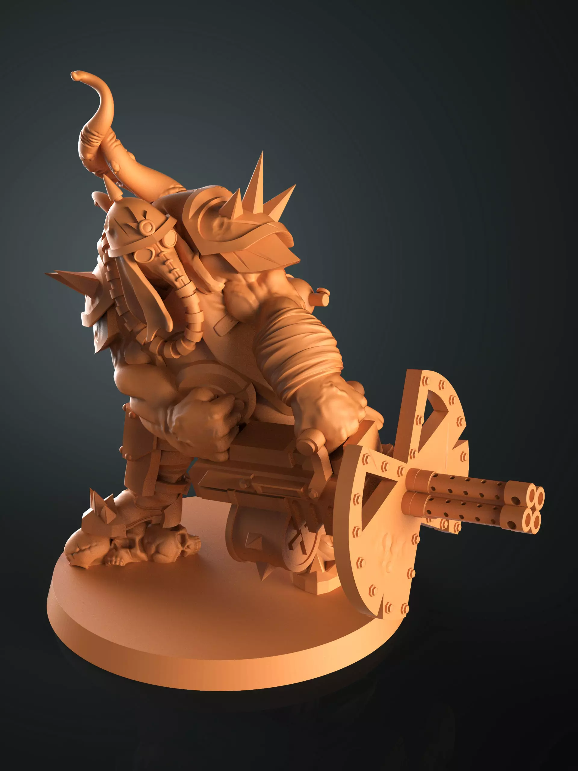 Traitor support Ogres x3 3D print model_13