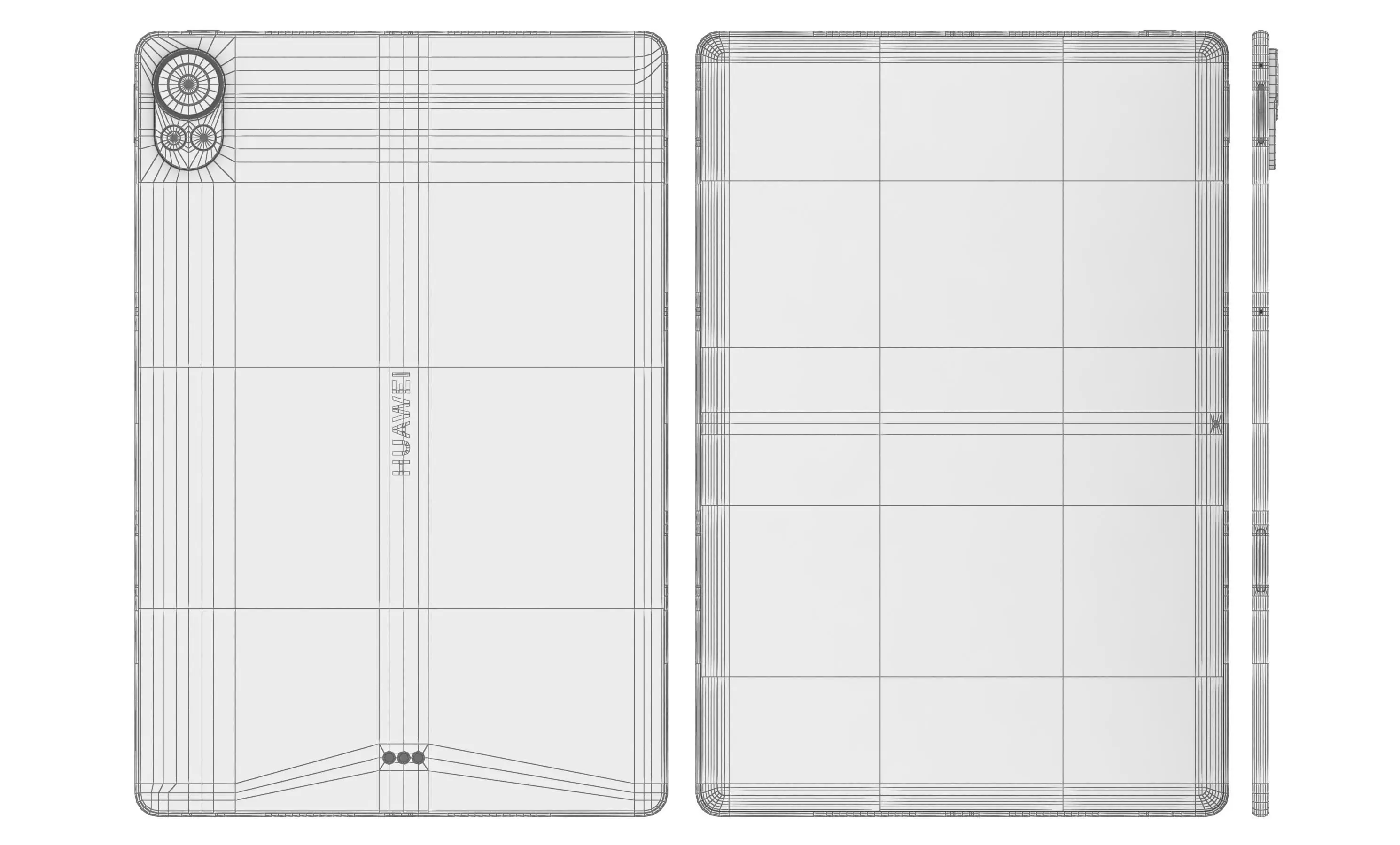 Huawei MatePad Air 12 Gray 3D model_18