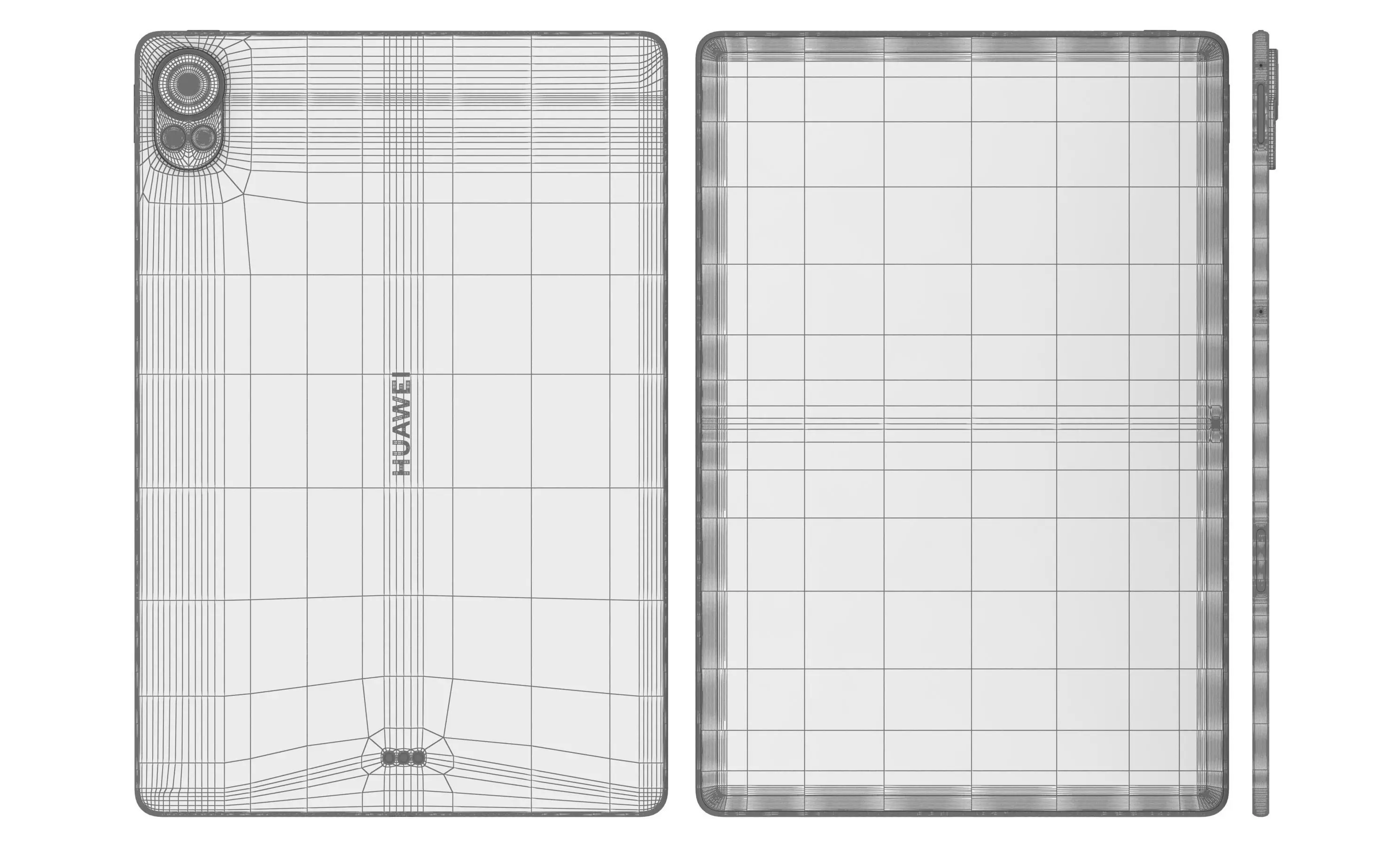 Huawei MatePad Air 12 Gray 3D model_19