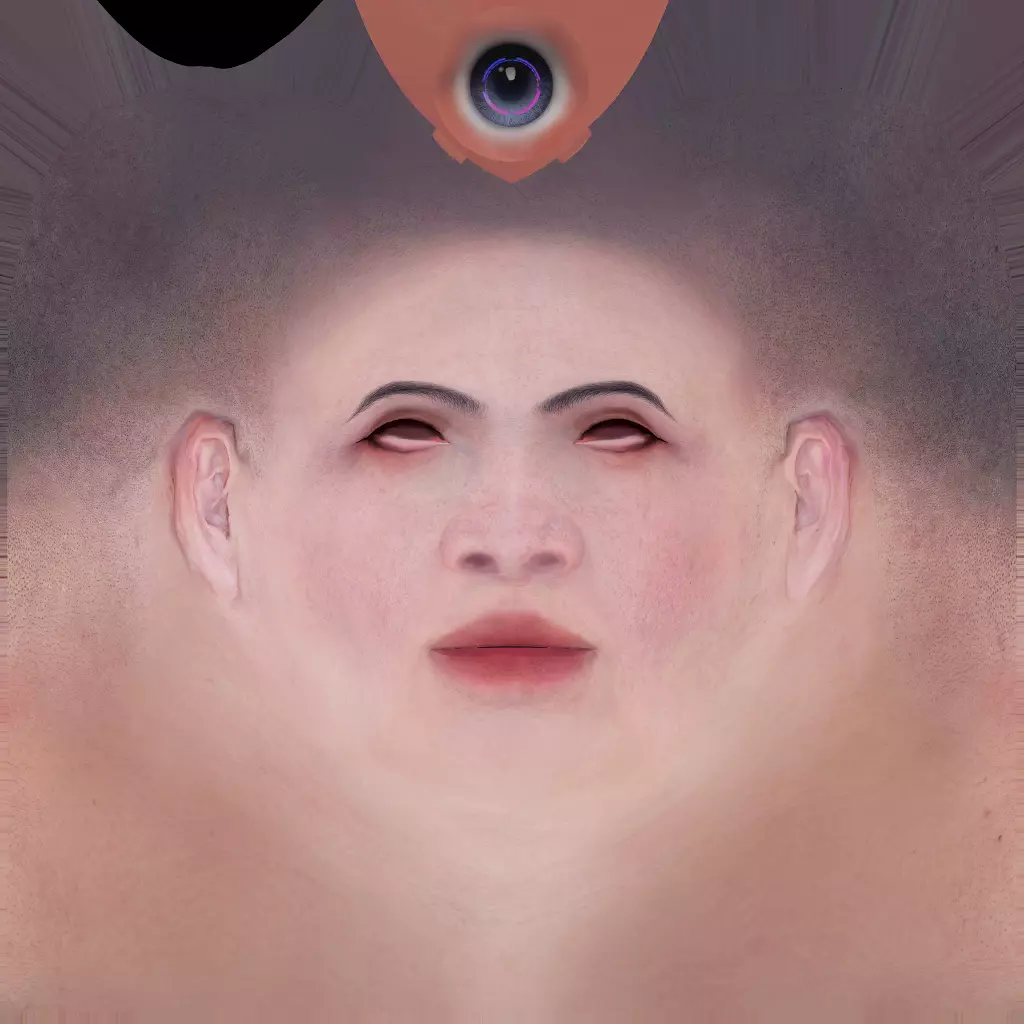 CYBER RIDER 3D MODEL Low-poly 3D model_16