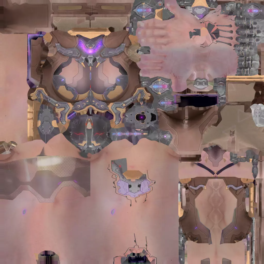 CYBER RIDER 3D MODEL Low-poly 3D model_24