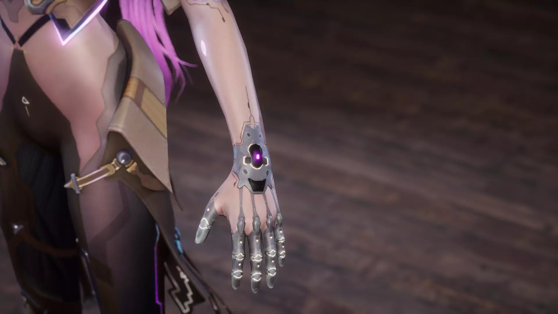 CYBER RIDER 3D MODEL Low-poly 3D model_6