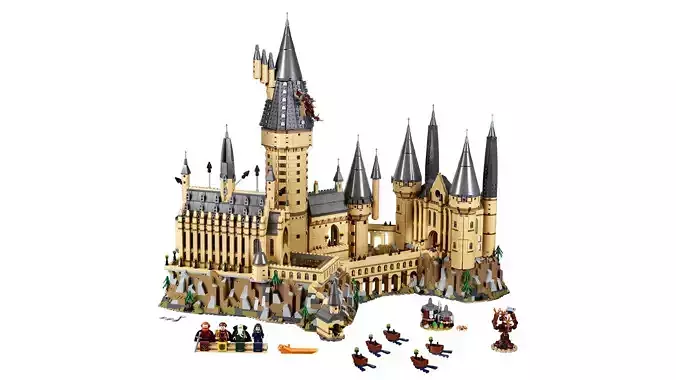TwindBricks3D - 71043 Hogwarts Castle