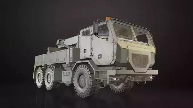 Military Truck V2 - Wrecker