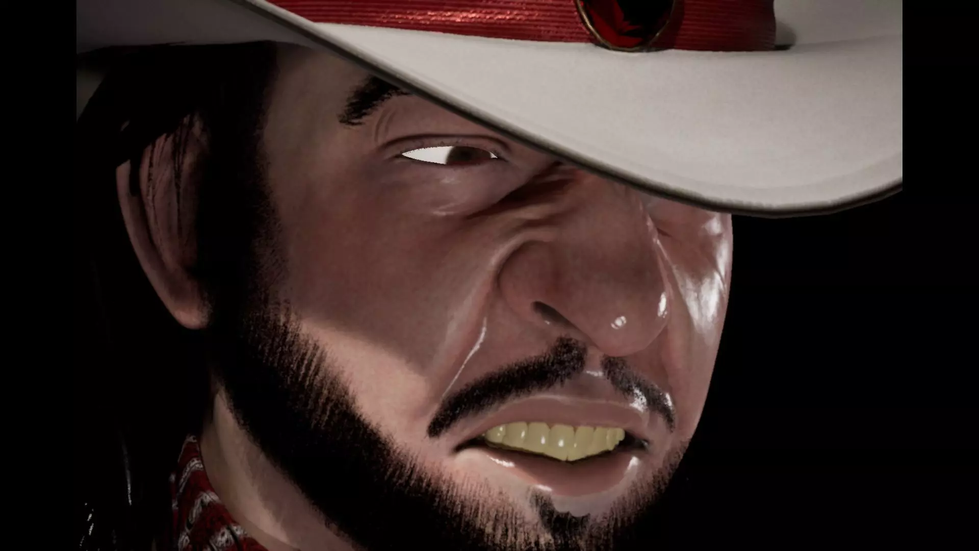 Stevie Ray Vaughan 3D model_6