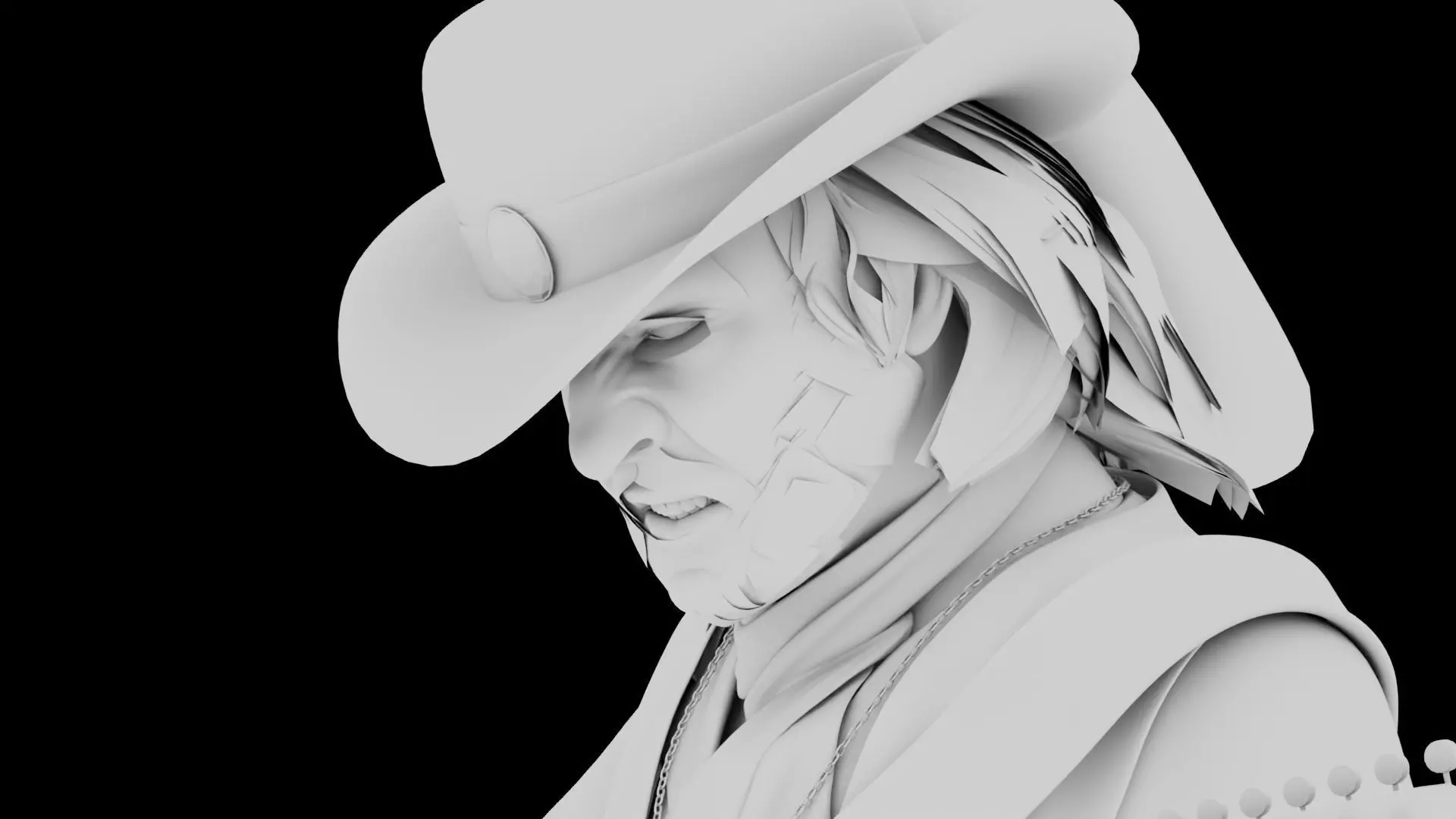 Stevie Ray Vaughan 3D model_21