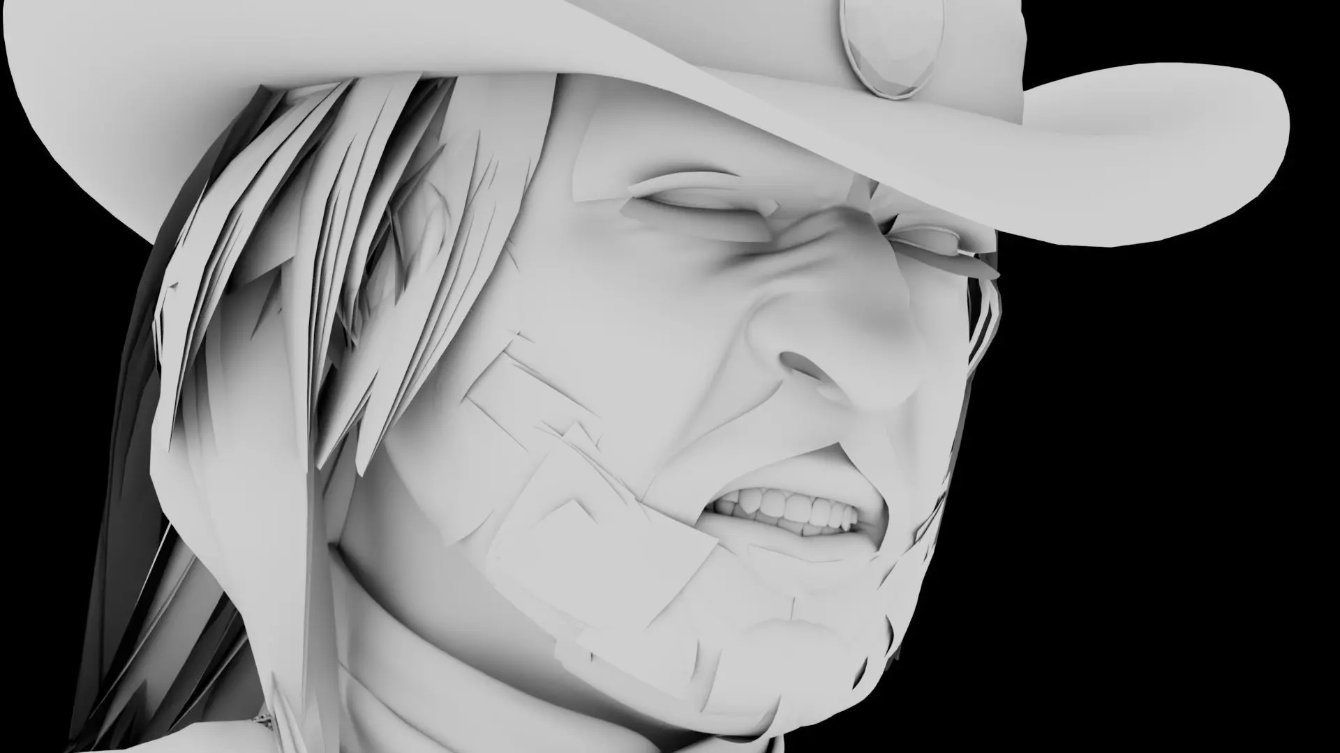 Stevie Ray Vaughan 3D model_14