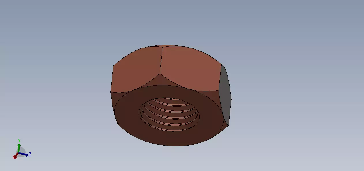 Bolts and Nuts 3D print model_4