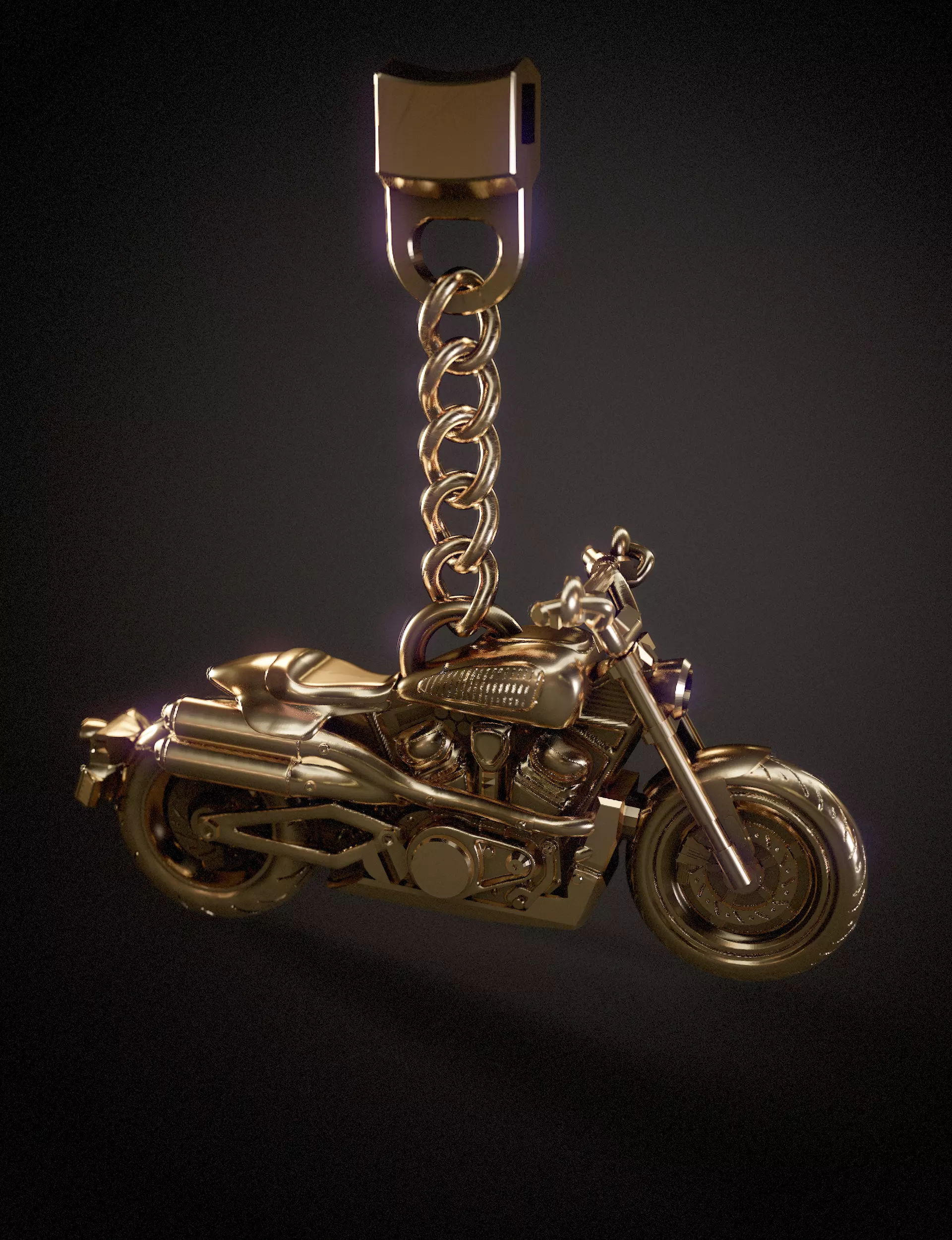 3d model moto harlez-davidson 3D print model_2