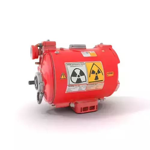Nuclear Warning Barrel model pack Low-poly 3D model