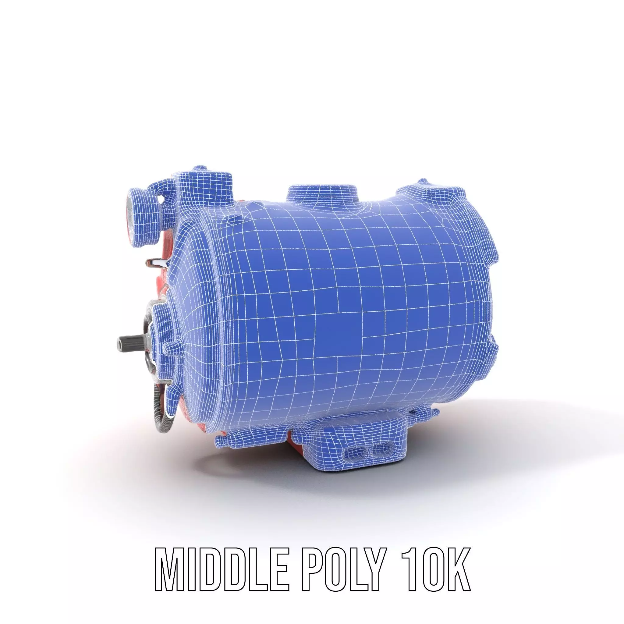 Nuclear Warning Barrel model pack Low-poly 3D model_22