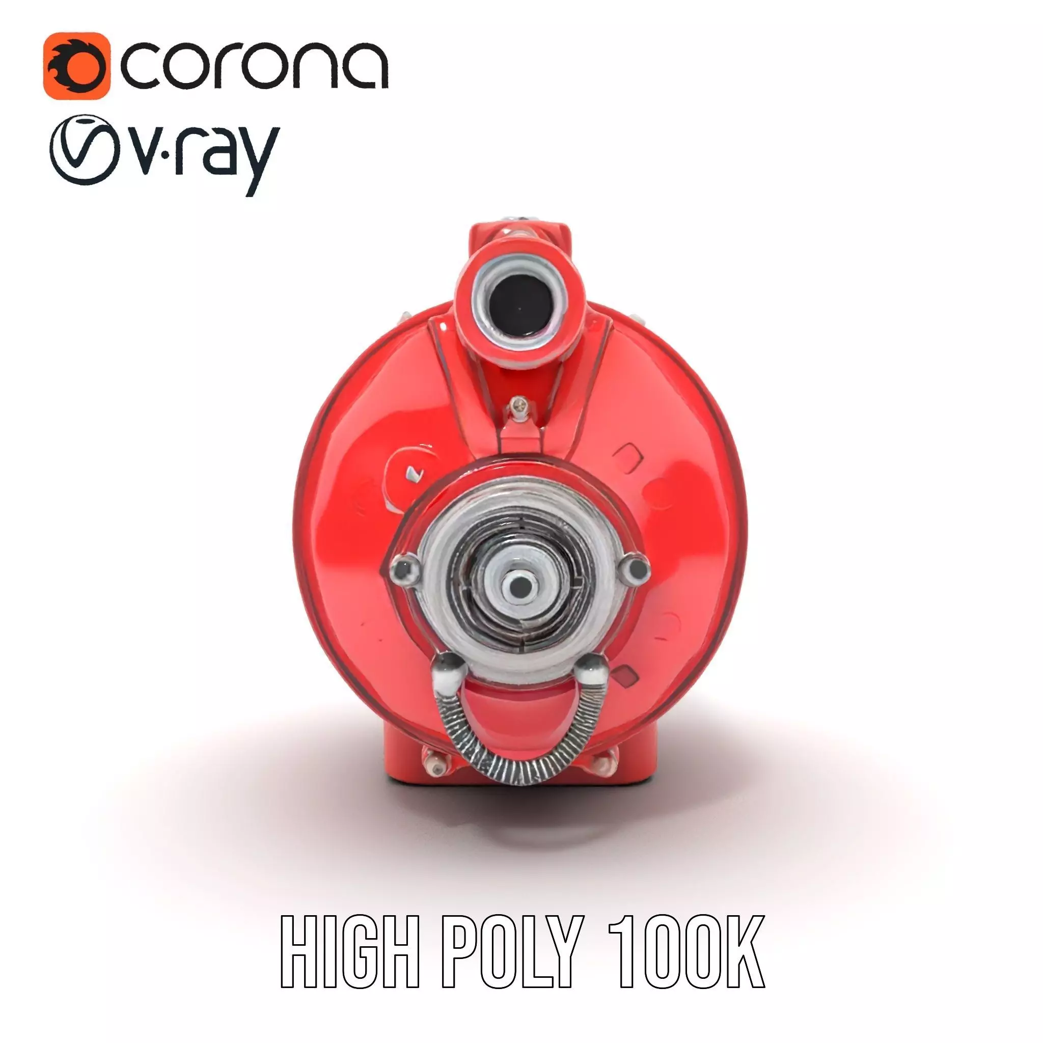 Nuclear Warning Barrel model pack Low-poly 3D model_27