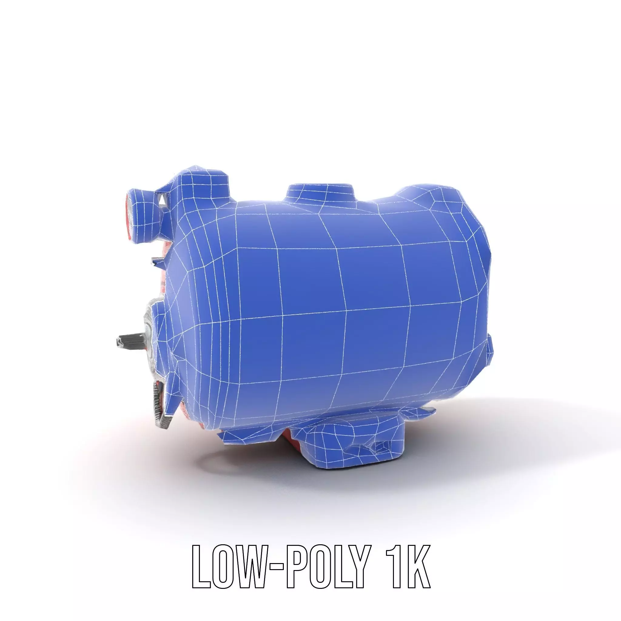 Nuclear Warning Barrel model pack Low-poly 3D model_26