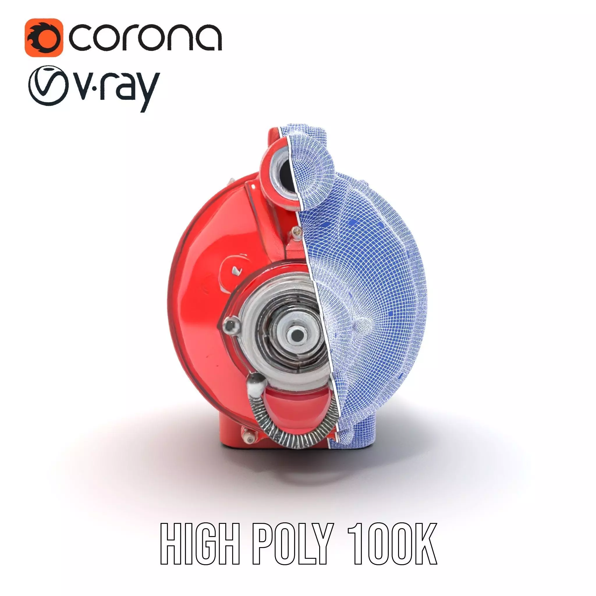 Nuclear Warning Barrel model pack Low-poly 3D model_33