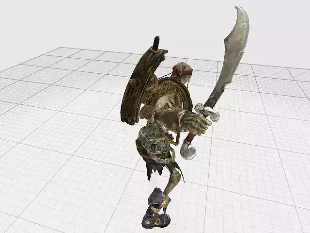 Spinal fighting swashbuckler