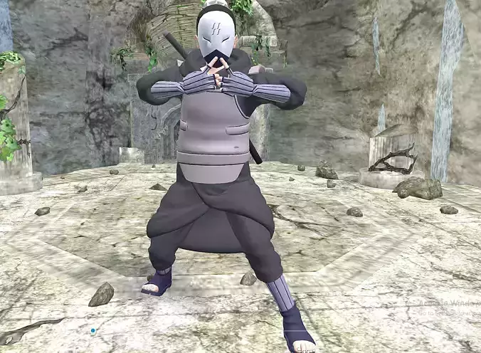 WATER BOMB JUTSU MIST ANBU NINJA
