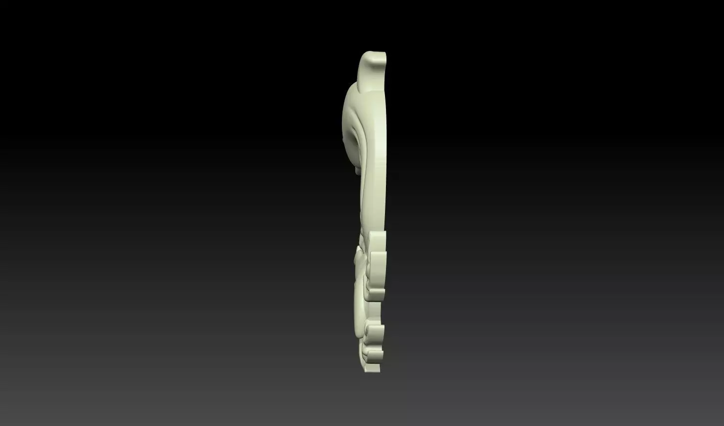 Dolphin Relief 3D Model 3D print model_9