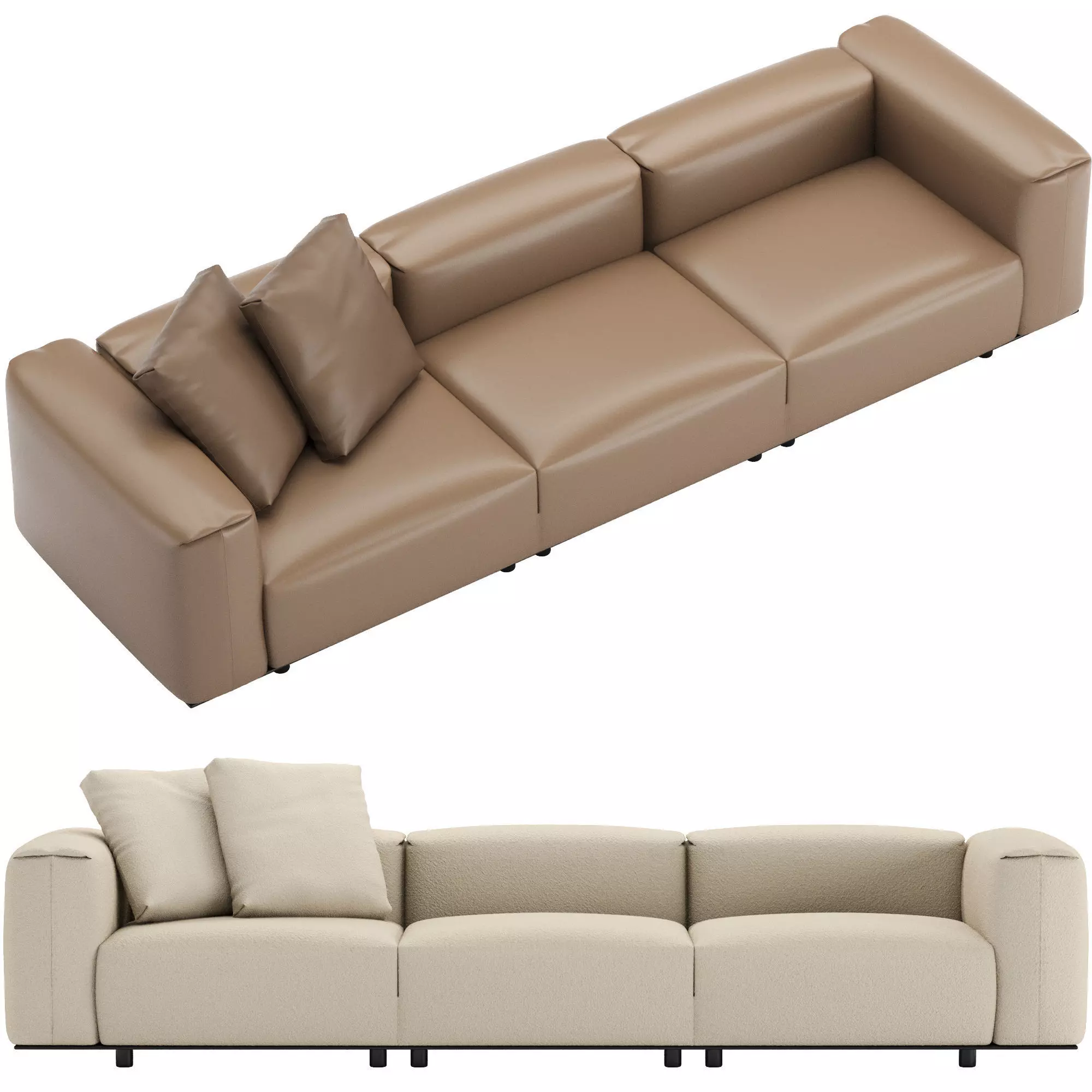 Dambodue Sofa 3D model_4